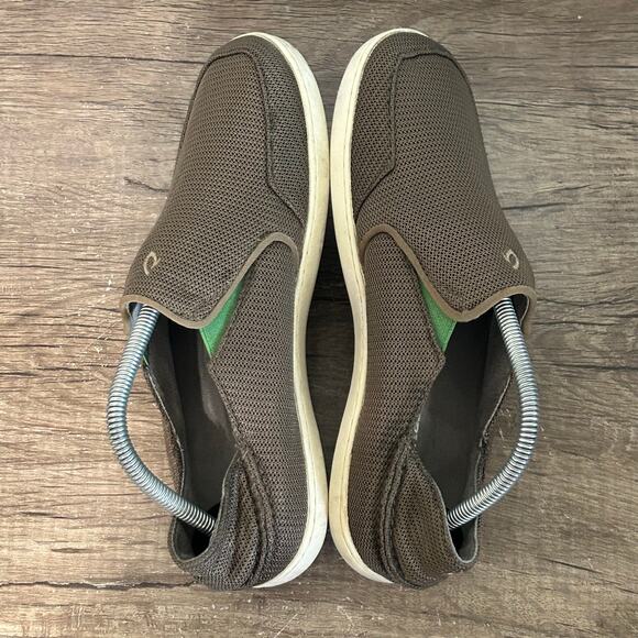 Olukai Nohea Mesh Men’s Casual Comfort Slip-On Shoes Sneakers Size 8.5 Brown main image 8